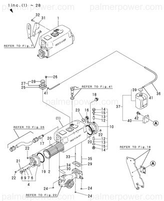 YANMAR 129670-44400 Core Assy, Cooler | PalmerPower