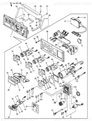 Order YANMAR 119793-91192 Panel Assy, D