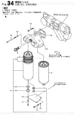 Order YANMAR 726616-35501 Strainer Assy, Oil