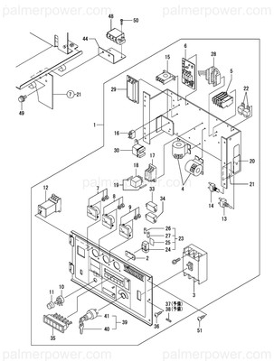 Order YANMAR 172183-16550 Bracket,Fuse