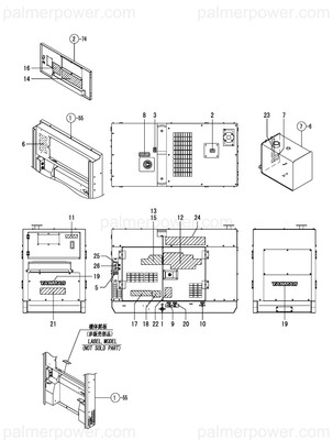 Order YANMAR 172175-03160 Label, Radiator