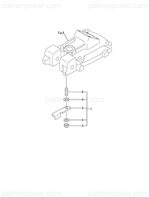 Order YANMAR 196320-06310 Plate