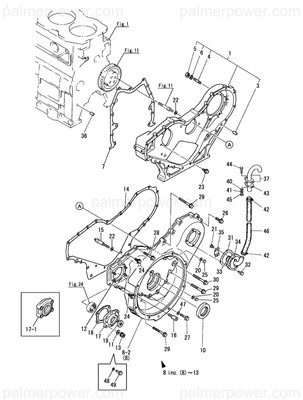 Order YANMAR 127605-54040 Bolt, Pump M10X32