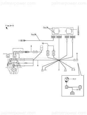 Order YANMAR 177503-04643 Harness, Wire