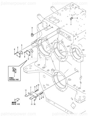 Order YANMAR 23169-140021 Elbow, 14Xr1/4