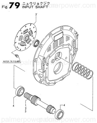 Order YANMAR 177075-03420 Shaft, Input I=3.28