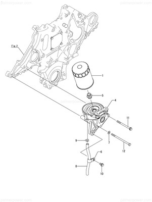 Order YANMAR 119798-35310 Union, Oil Filter