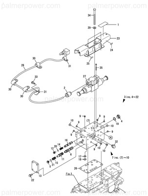 Order YANMAR 177514-04610 Valve Assy,Fr Change