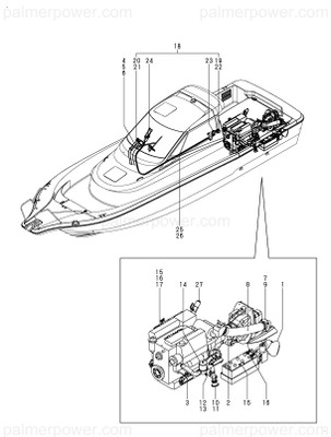 Order YANMAR 119192-08440 Mount, Flexible 300