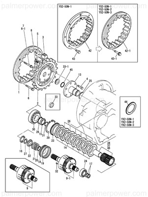 Order YANMAR 26182-120452 Bolt, Reamer 12X 45