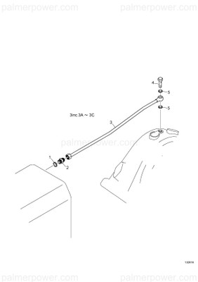 Order YANMAR 165000-35820 Pipe Assy