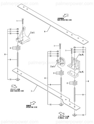 Order YANMAR 41608-556970 Plate(Engine