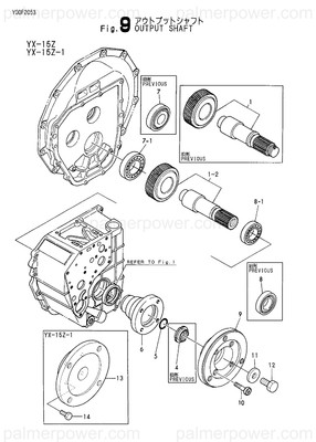 Order YANMAR 177057-03720 Coupling