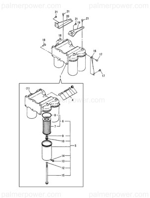 Order YANMAR 148616-35421 Element