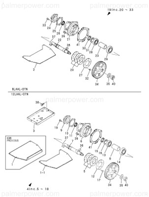 Order YANMAR 148616-54360 Case, Bearing