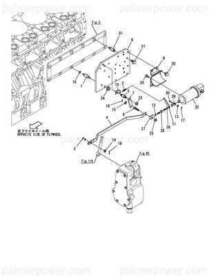 Order YANMAR 148620-65351 Link, Fuel Cut-Off