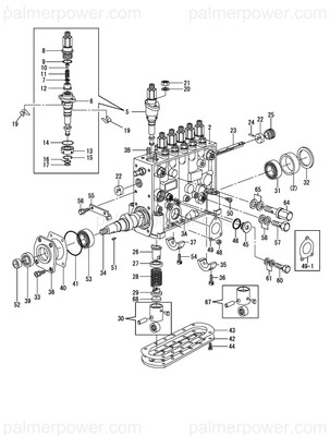 Order YANMAR 128625-51603 Plunger W/Barrel