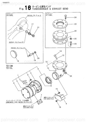 Order YANMAR 148634-18021 Turbine Assy