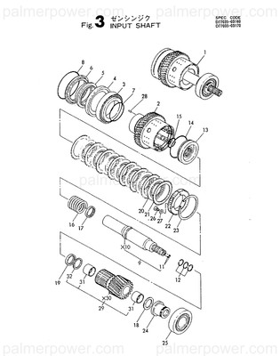 Order YANMAR 177015-03031 Thrower, Oil