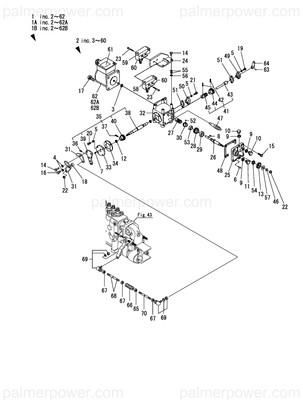 Order YANMAR 46130-503721 Motor Assy, Governor