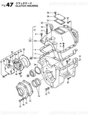 Order YANMAR 22333-080250 Pin, Taper 8X 25