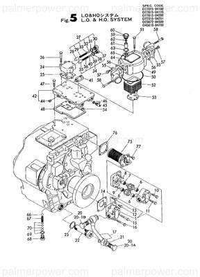 Order YANMAR 22312-060220 Pin, Parallel M6X22