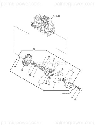 Order YANMAR 124410-54551 Hub Assy, Timer