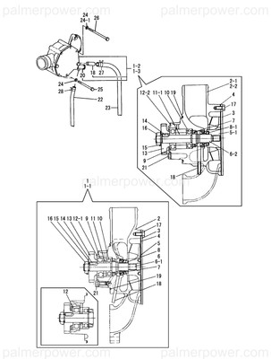 Order YANMAR 128610-43071 Gasket