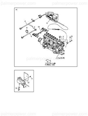 Order YANMAR 46150-508790 Harness, Wire