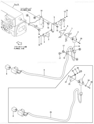 Order YANMAR 119574-99010 Bracket,Switch