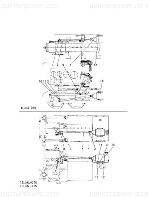 Order YANMAR 148806-65120 Link, Fuel Cut-Off