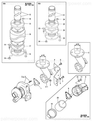 Order YANMAR 129693-13071 Bend, Exhaust