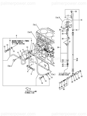 Order YANMAR 126443-39400 Pipe, Oil