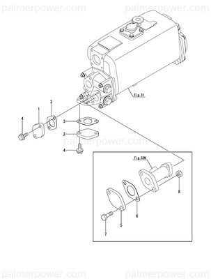 Order YANMAR 23221-430001 Flange, 43