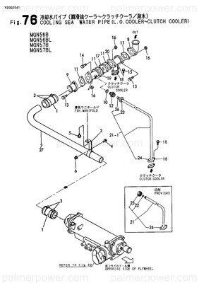 Order YANMAR 23834-180000 Union, 18