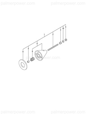 Order YANMAR 196440-09180 Nut, M8