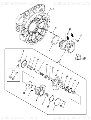 Order YANMAR 148660-42431 Case, Bearing