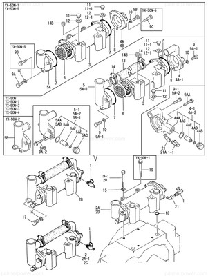 Order YANMAR 177066-04760 Core Assy, Oil Coole