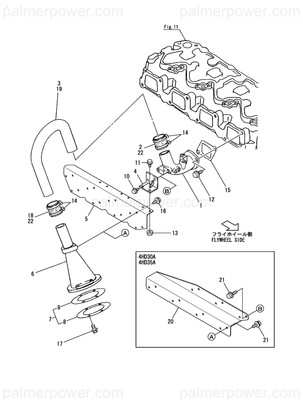 Order YANMAR 126437-12360 Retainer