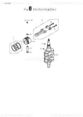 Order YANMAR 182001-70570 Crankshaft