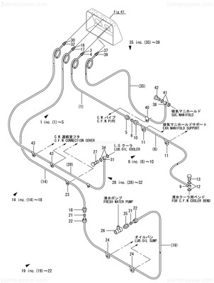 Order YANMAR 126660-91060 Pipe, Gauge