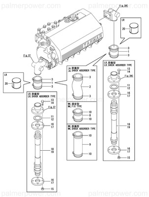 Order YANMAR 43720-561650 Joint,Rubber