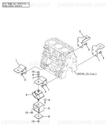 Order YANMAR 129195-08350 Spacer