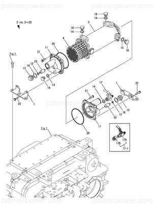 Order YANMAR 177514-04550 Cover, Side