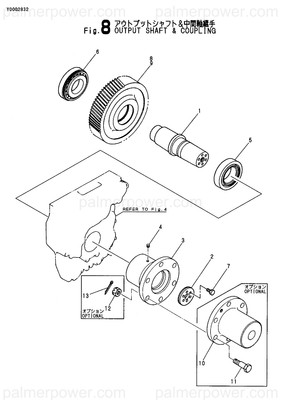 Order YANMAR 24141-322190 Bearing, 32219