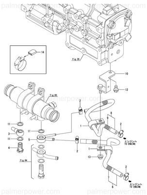 Order YANMAR 120672-59620 Joint, Fo Return