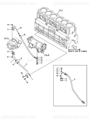 Order YANMAR 126677-39500 Flange