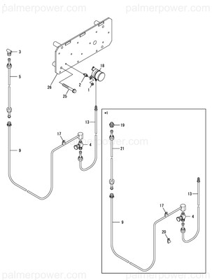 Order YANMAR 43711-574280 Pipe, Pressure