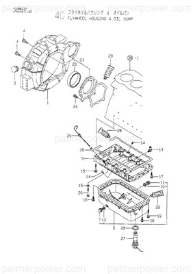 Order YANMAR 119140-01770 Sump Assy, Oil
