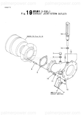 Order YANMAR 26213-120402 Stud, M12X 40